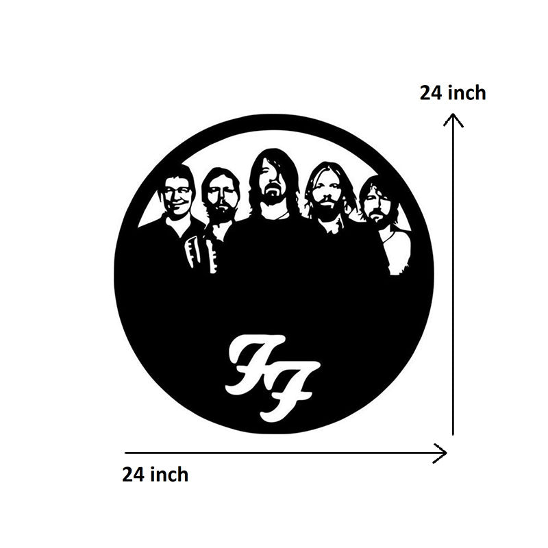 Foo Fighters Black Iron Wall Accent media 5