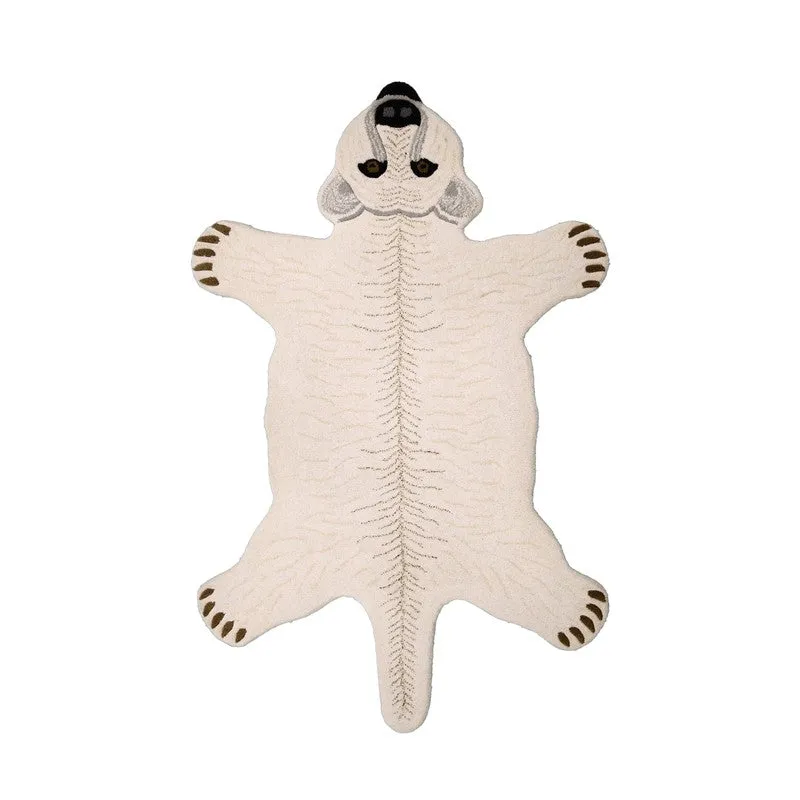 Snowy Bear Cotton Carpet media 1