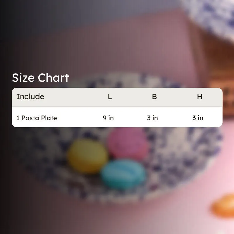 Briea Ceramic Pasta Plate - 350 mL media 6