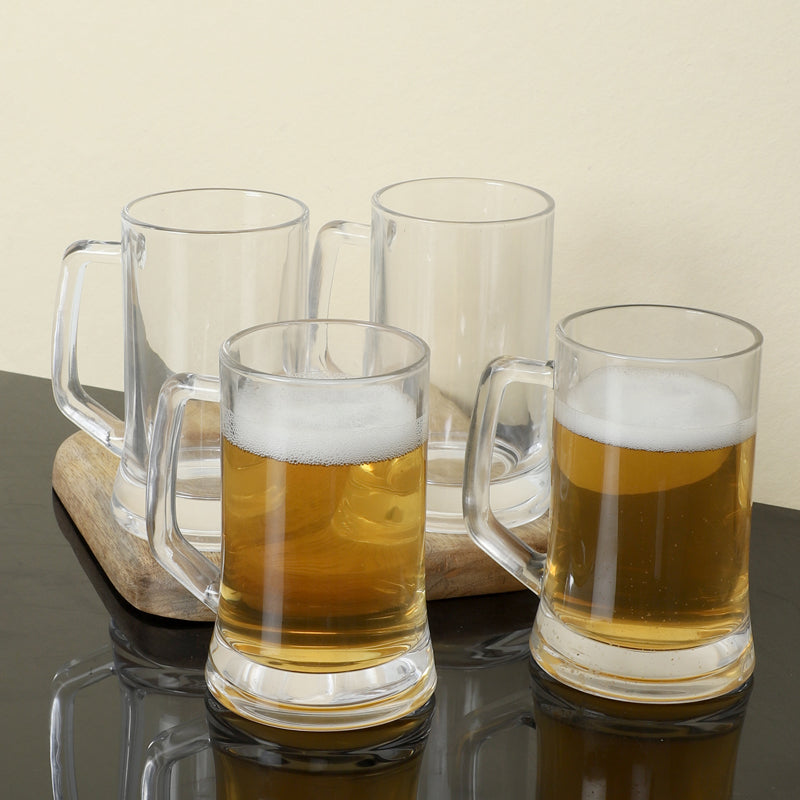 Hawthorne Beer Mug (400 ML) - Set Of Four
