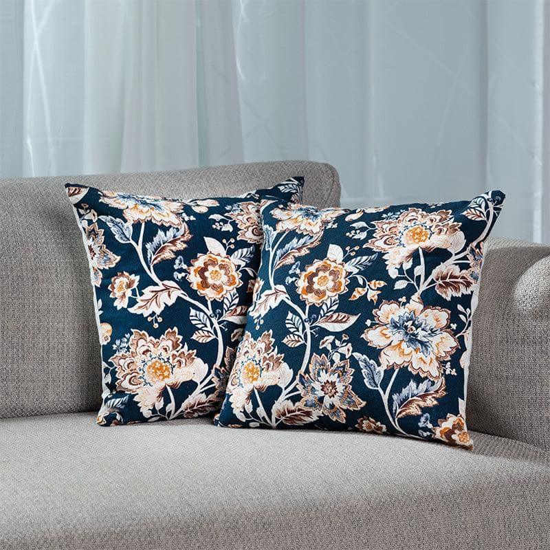Misty Floral Cushion Cover - Set Of Two
