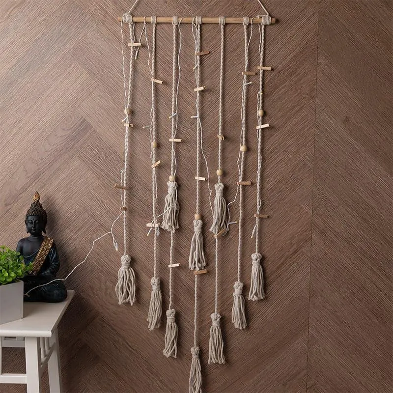 Tinsley Macrame Photo Hanger media 4