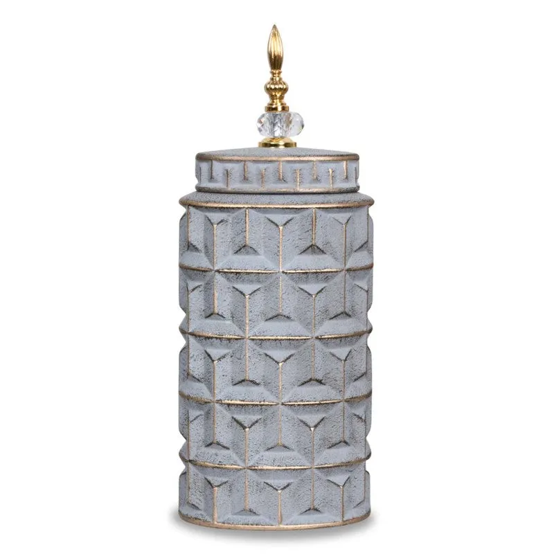 Ashwave Ceramic Jar Showpiece - Large media 5