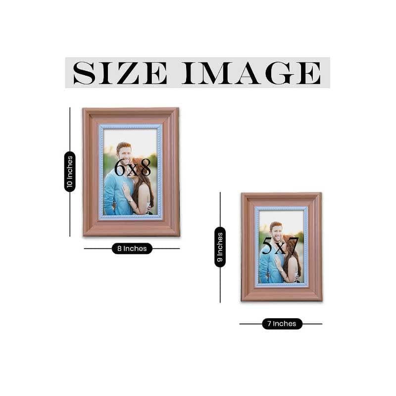 Wooden Whispers Table Photo Frame - Set Of Two media 6