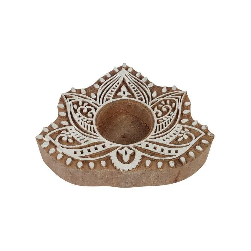 Ethnic Grove Tealight Candle Holder - Set Of Four media 5