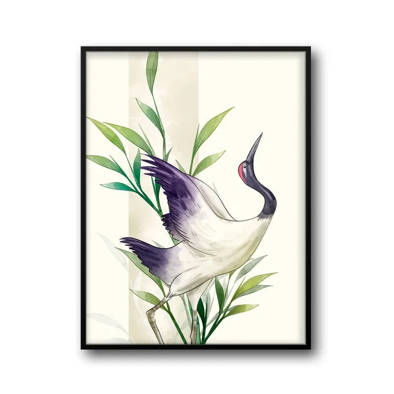 Feather & Foliage Botanical Archival Paper Wall Art With Frame media 5