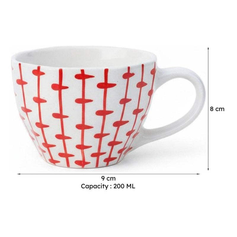 Biagio Ceramic Tea Cup (200 mL) media 7
