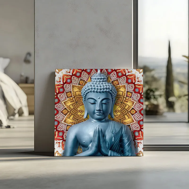Buddha Mandala Wall Painting media 6