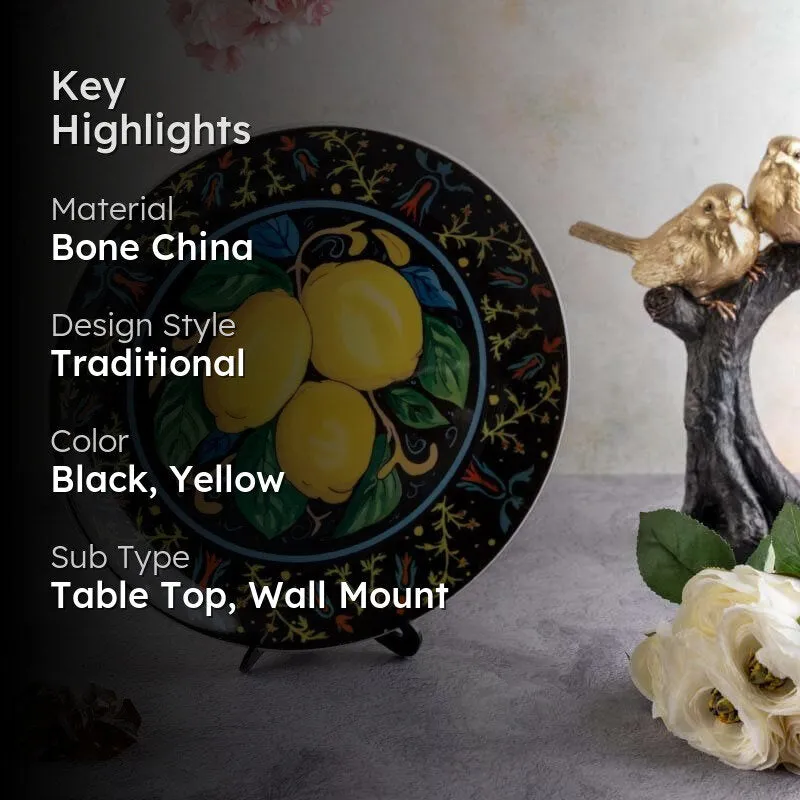 The Italian Lemons Decorative Plate media 2