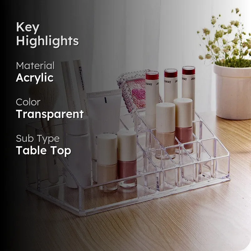 ClearNest Acrylic Desk Organiser - Transparent media 2