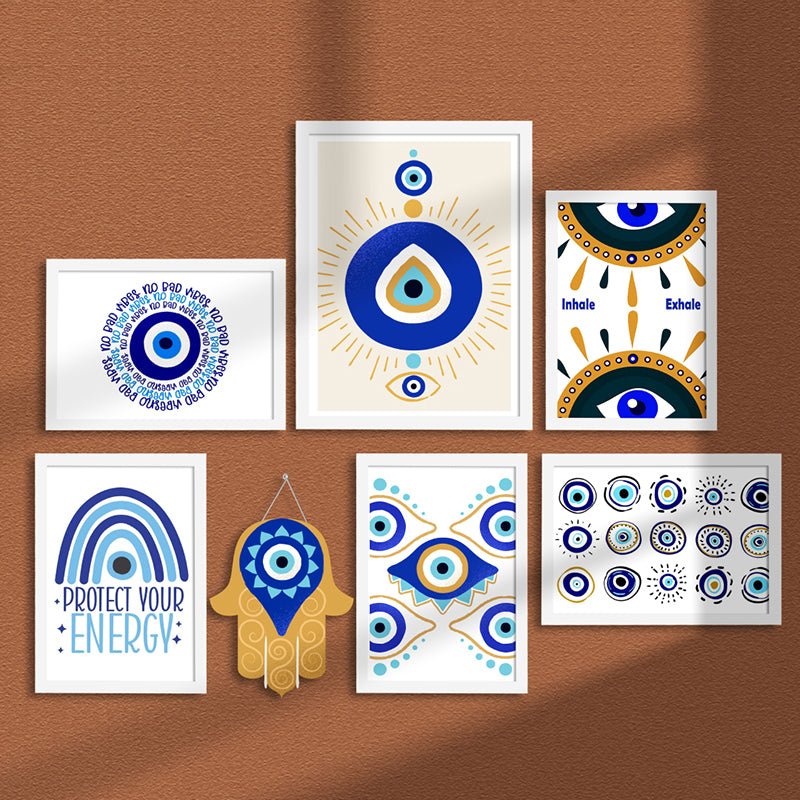 Evil Eye Safety Wall Art - Set Of Seven media 4