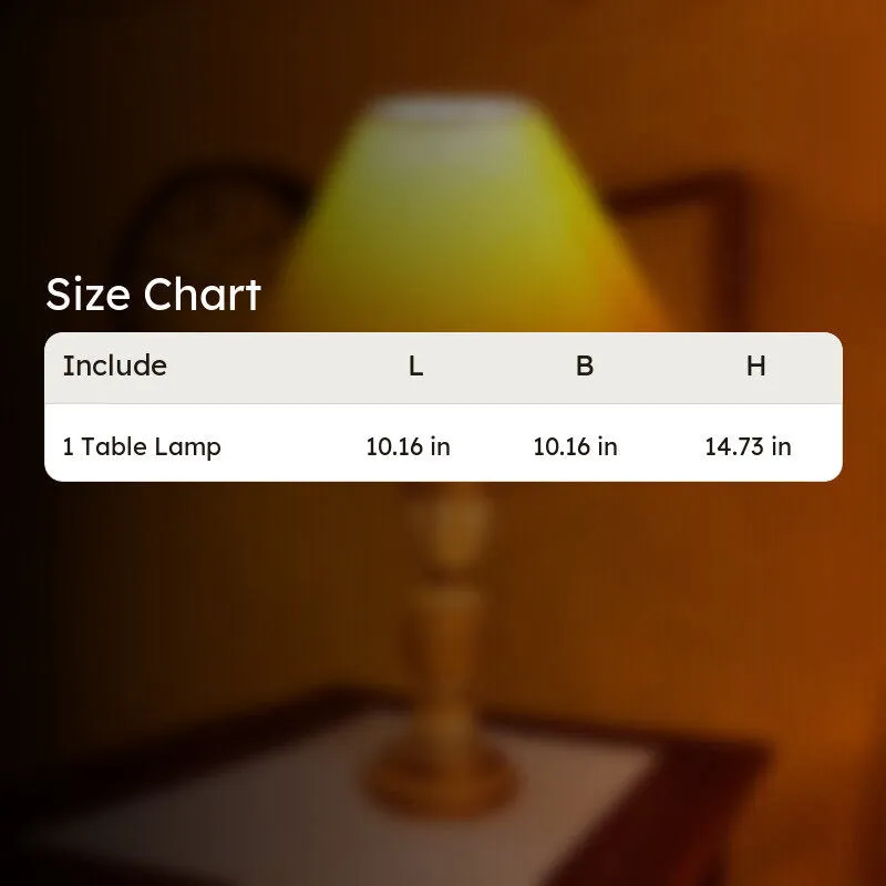 Zenrae Dusk Wooden Table Lamp - Yellow media 9