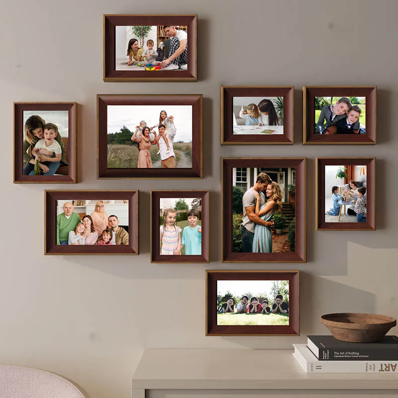 Memories To Rejoice Photo Frames (Brown) - Set Of Ten media 3