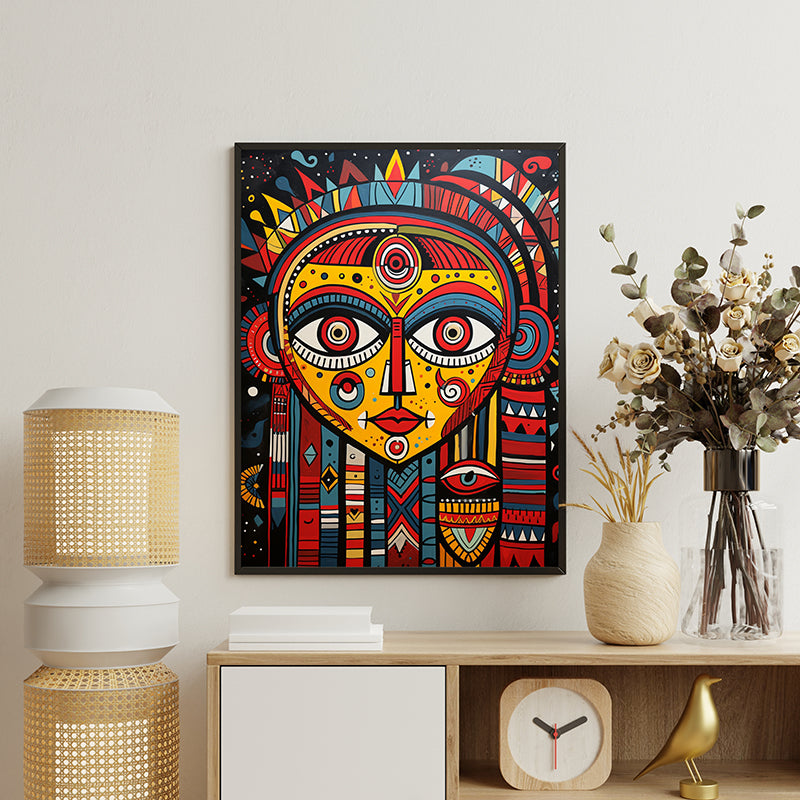 Vibrant Bassa Wall Art media 3