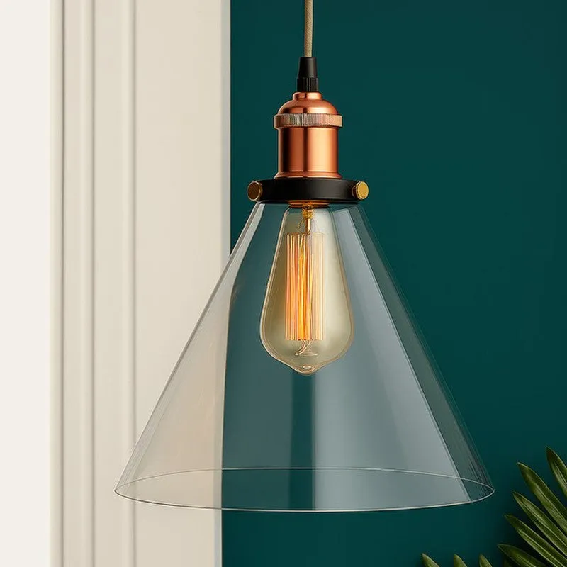 Conica Glowra Glass Ceiling Lamp media 3