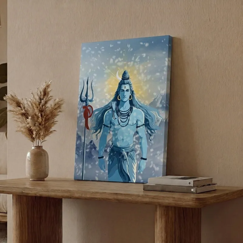 Kailasnatha Canvas Wall Painting media 1