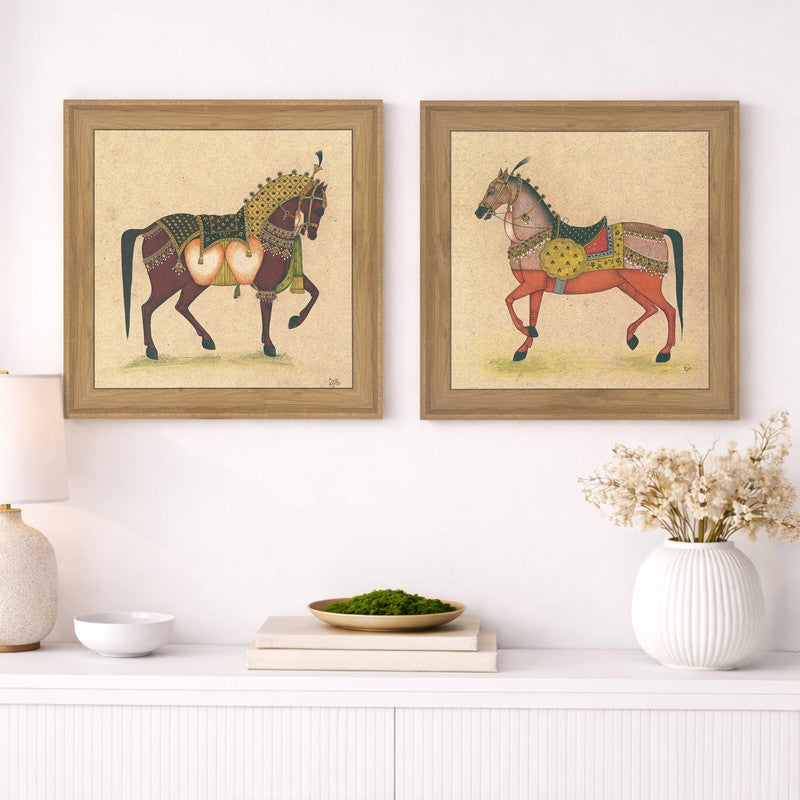 Equine Rustic Wall Art - Set Of Two media 7