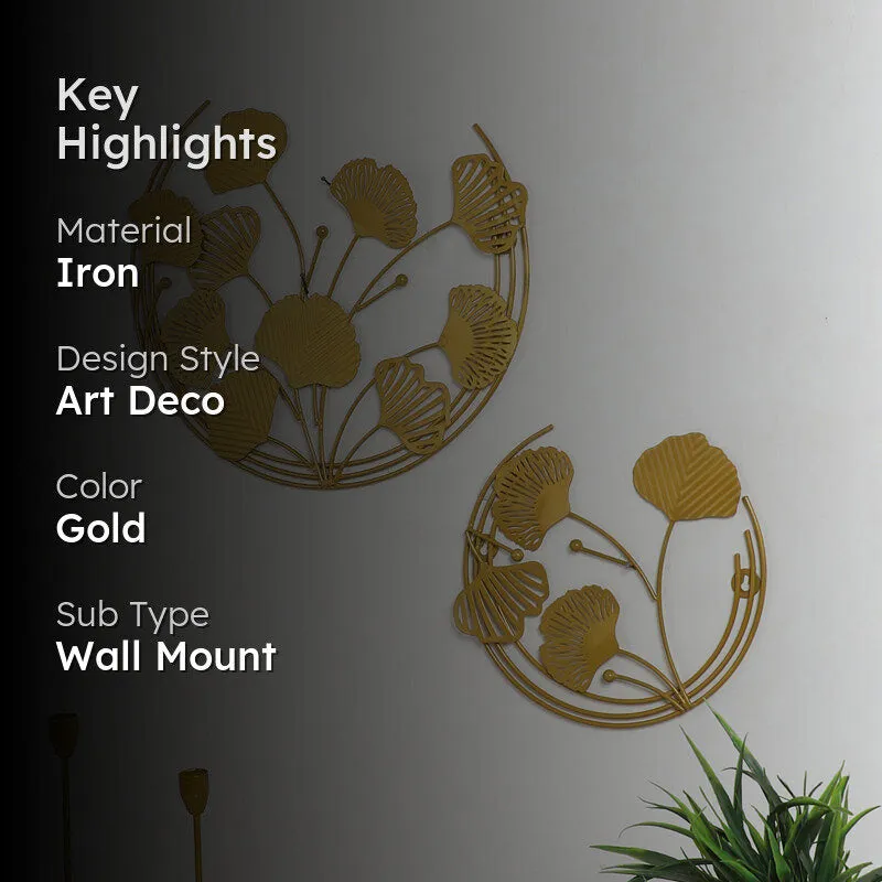 Sol Petal Iron Wall Accent media 2