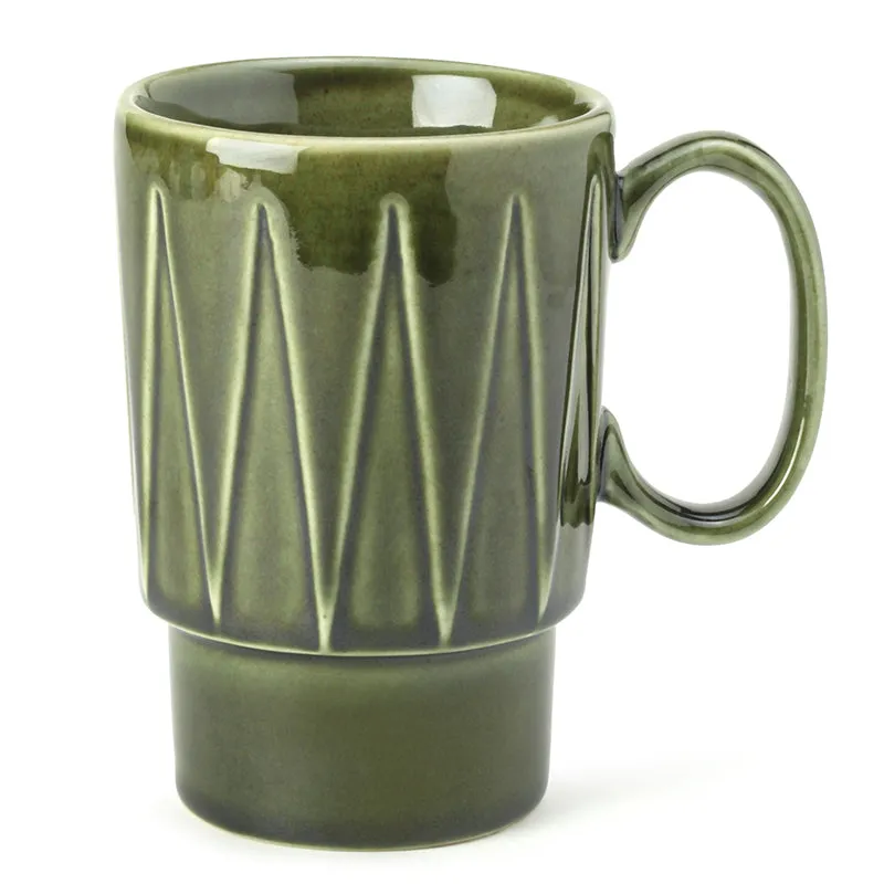 Kindred Ceramic Mug (Moss Green) - 350 mL media 5