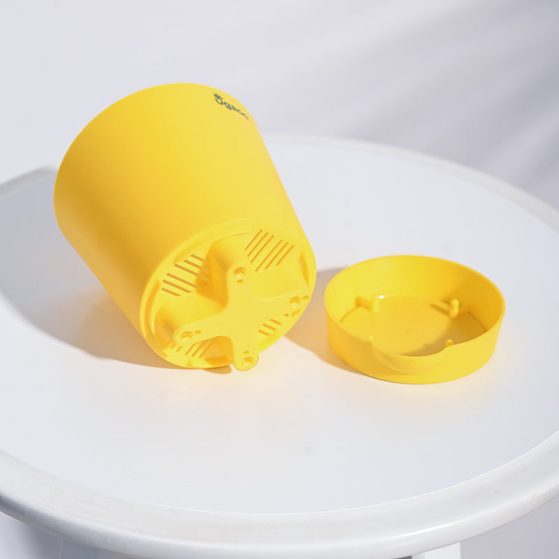 Ugaoo Bare Root Plastic Planter (Yellow) - Set Of Five media 4