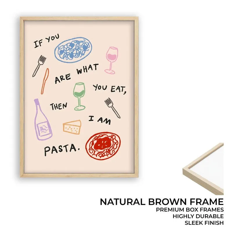Slurp Scene Archival Canvas Wall Art - Brown media 9