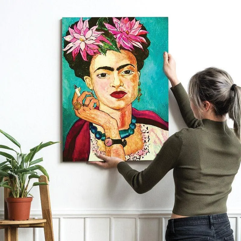 Frida Kahlo Canvas Wall Painting media 4