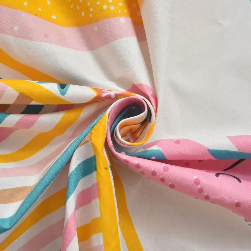 Fins & Pastels Kids' Cotton Duvet Cover - 210 TC media 6