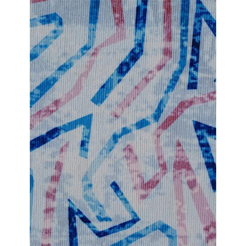 Zubid Abstract Carpet - Blue media 6