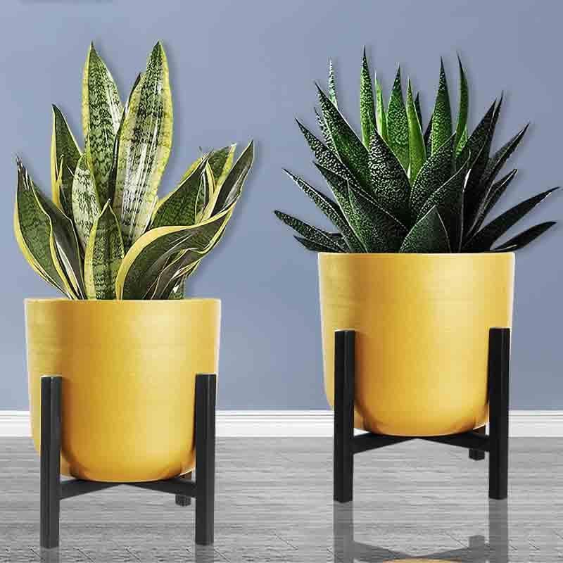 Goldie Planter With Stand - Set Of Two media 3