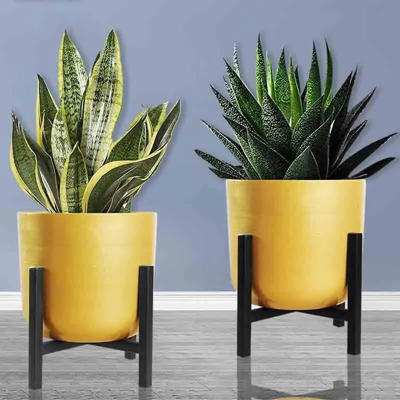 Goldie Planter With Stand - Set Of Two media 3