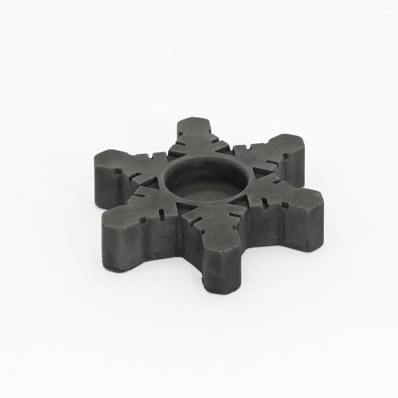 Starry Glow Candle Holder - Black media 5