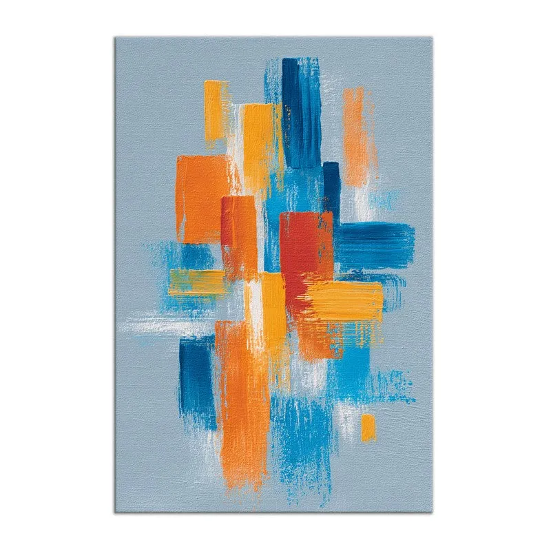 Color Cross Abstract Canvas Wall Art media 3