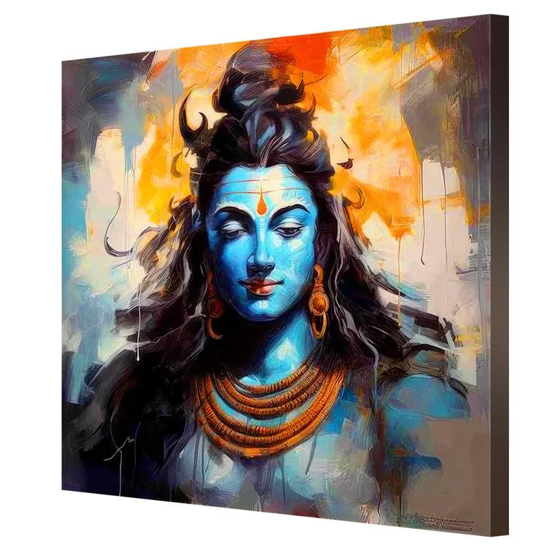 Shiva Wall Painting media 5