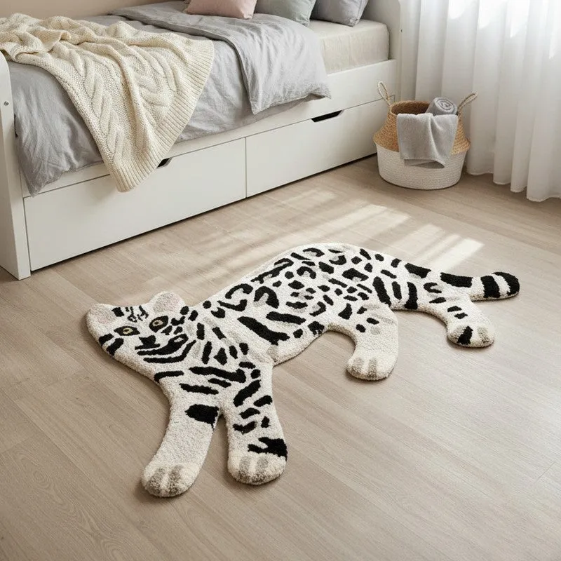 Mini Leopard Cotton Carpet media 3