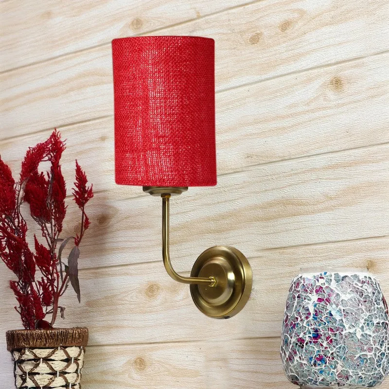 Lumoire Metal Wall Lamp - Maroon media 3