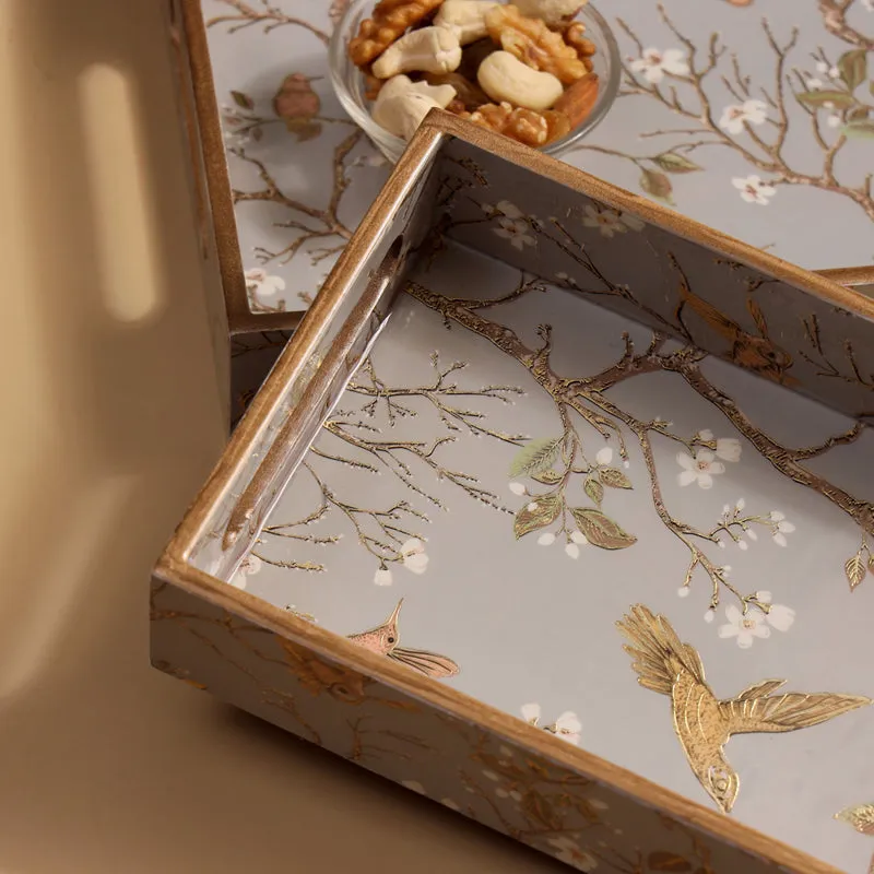 Sterling Flight Wood Serving Tray - Set Of Two media 3
