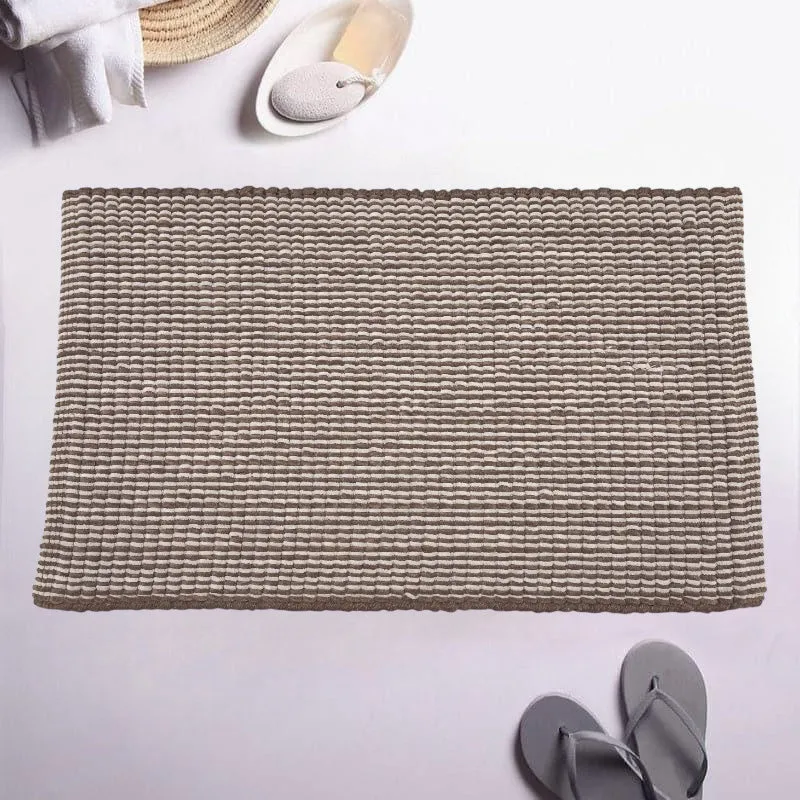 Sela Cotton Bath Mat - Brown media 3