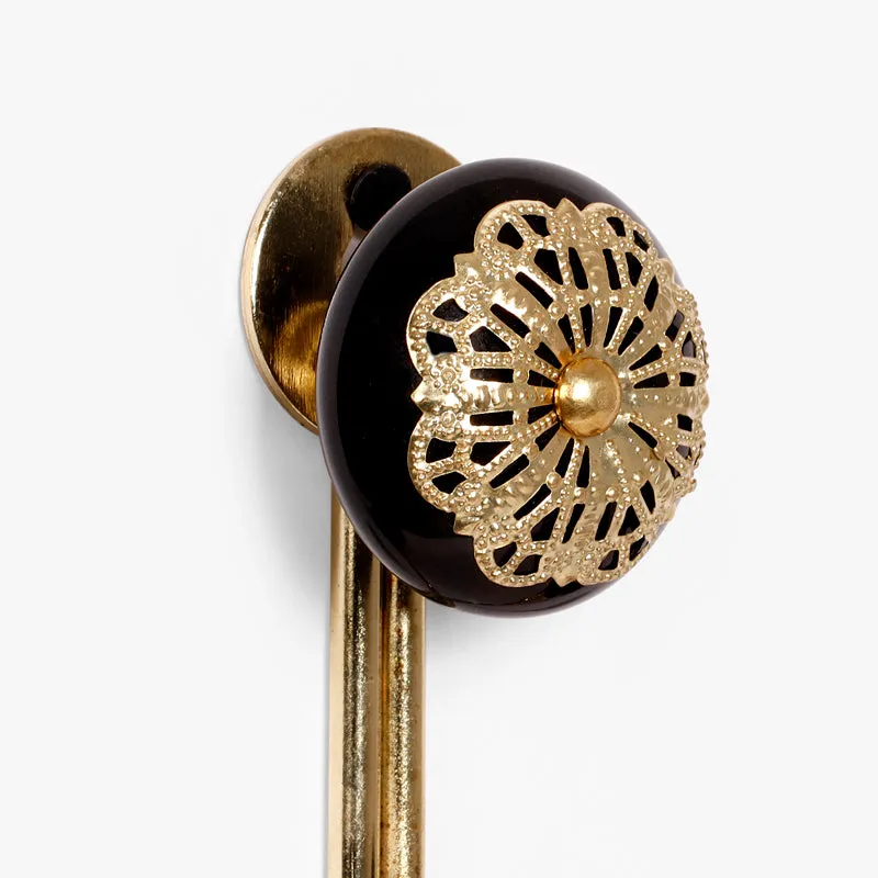 Minate Floral Filigree Wall Hook media 6