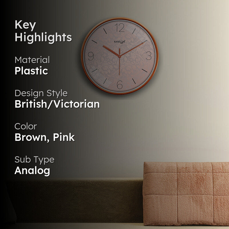 Chronos Charm Analog Wall Clock media 2