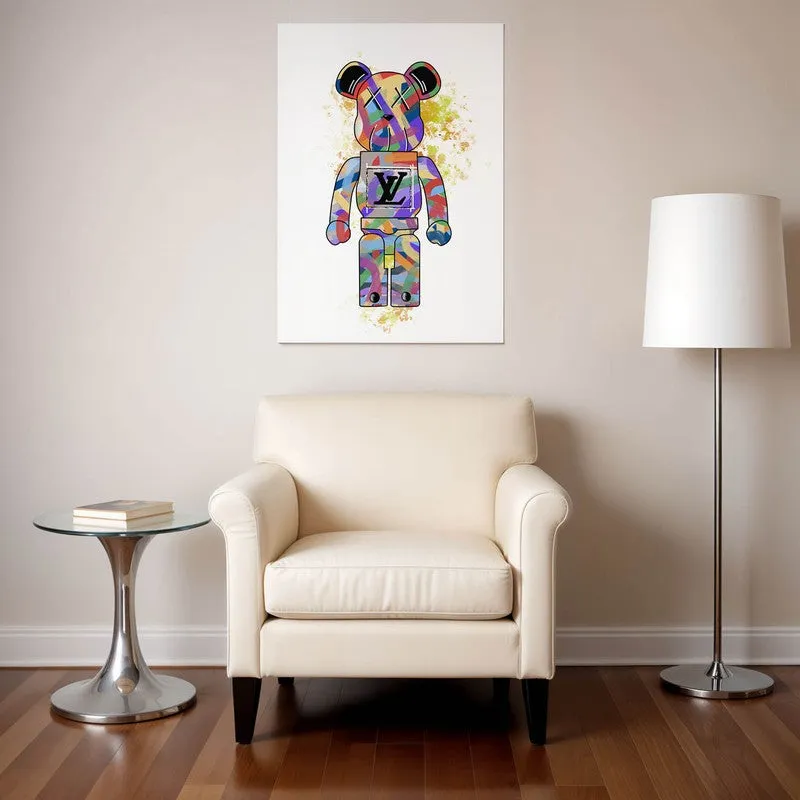 Vibrant Bear Culture Wall Poster media 1