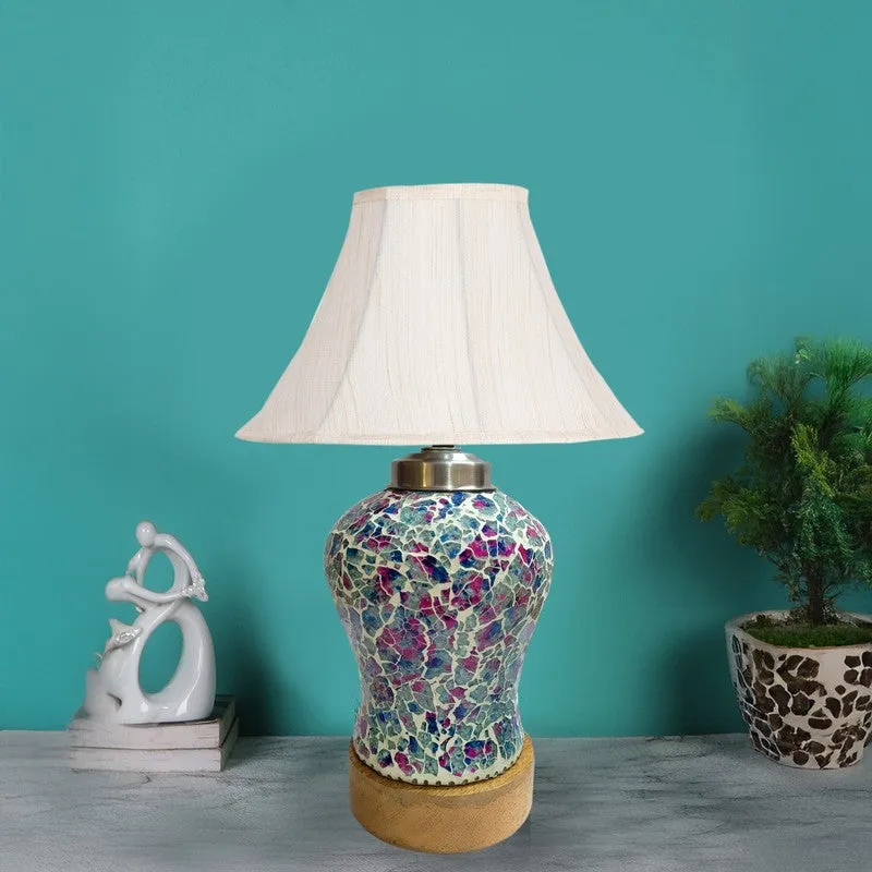 Minora Wooden Table Lamp - Multicolor media 3