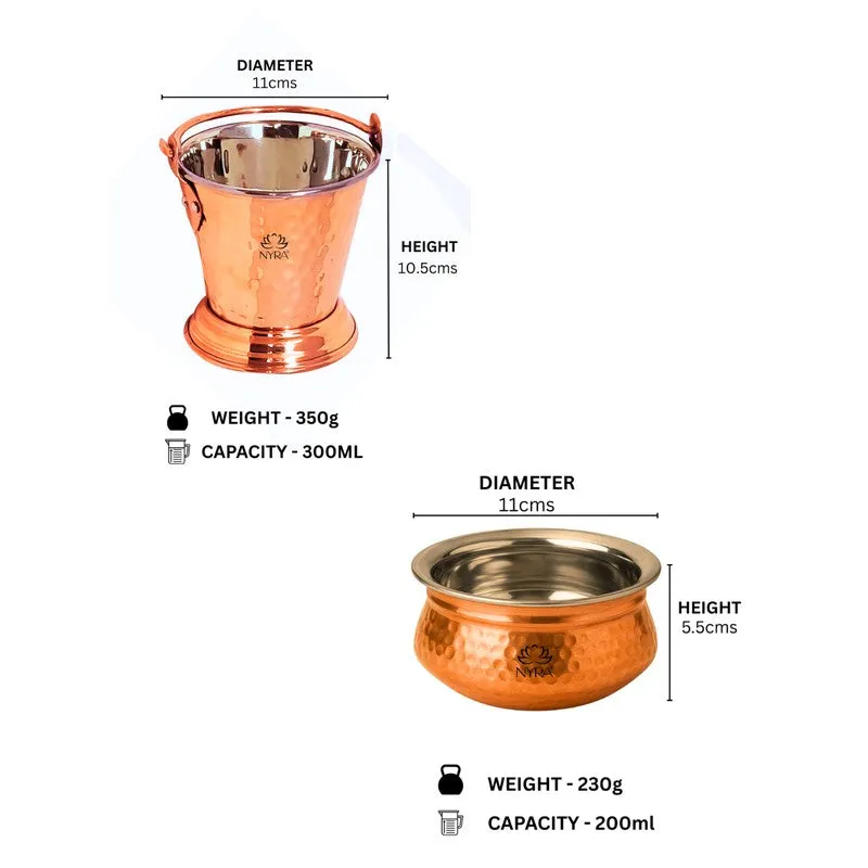 Crafix Stainless Steel Kadai with Balti - Two Piece Set media 5