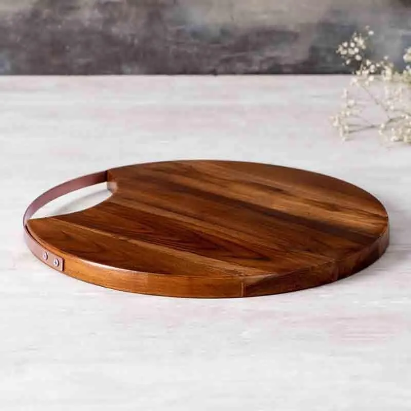Ebony Wood Platter - Bronze media 4