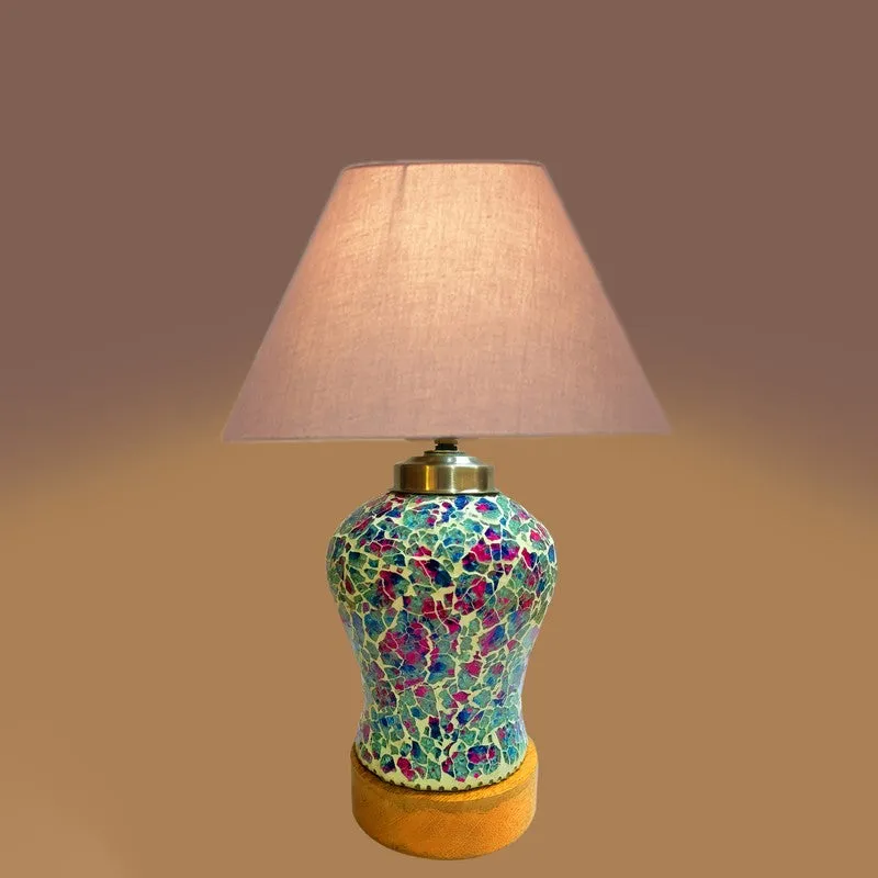Terron Wooden Table Lamp - Multicolor media 5