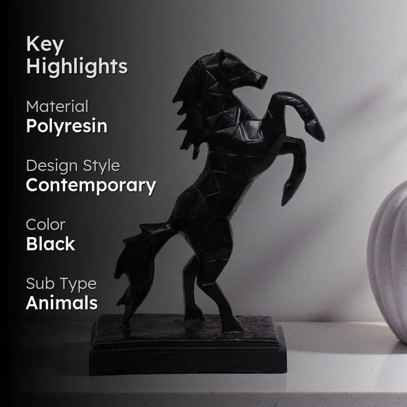 Unbridled Spirit Horse Polyresin Showpiece media 2