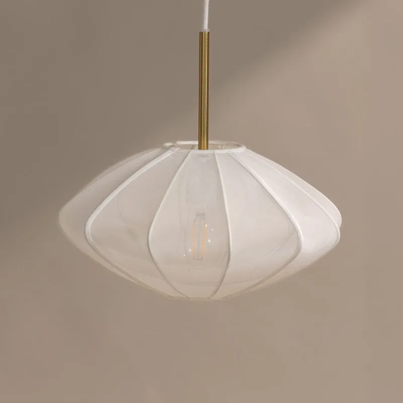 Fig Living Luxe Collection Fabric Ceiling Lamp - Tokyo Lamp media 5