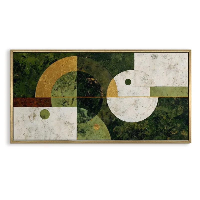 Sage Spiral Canvas Wall Art media 3