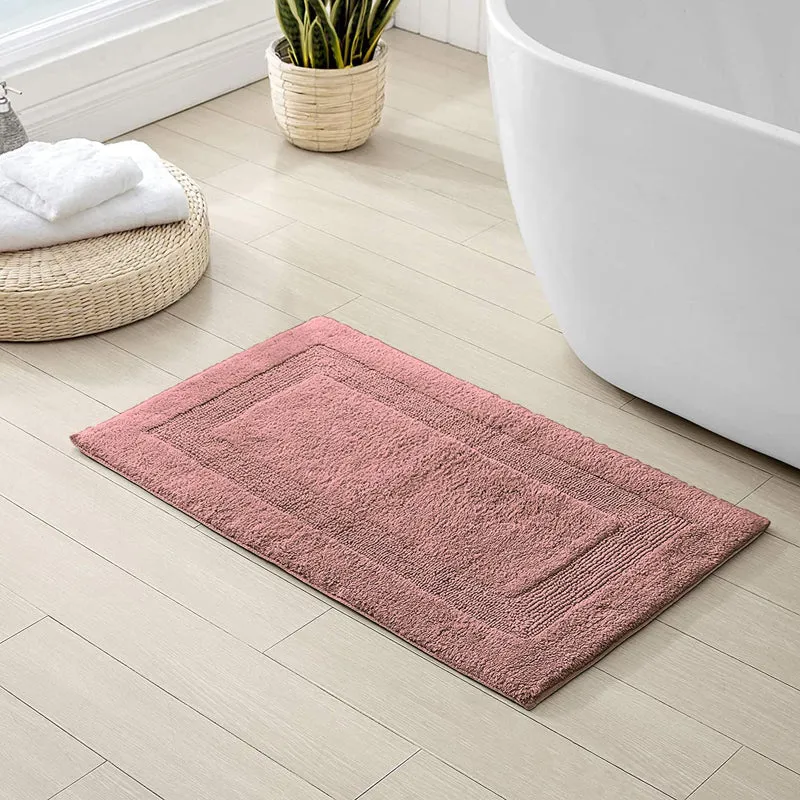 Paris Luxe Reversible Bath Mat - Pink media 1