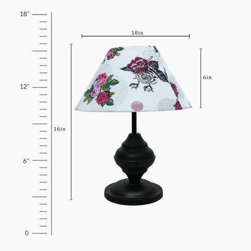 Danica Oh Rose Fabric Table Lamp - Multicolor media 6