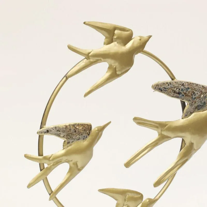 Free Flight Metal Bird Showpiece media 4